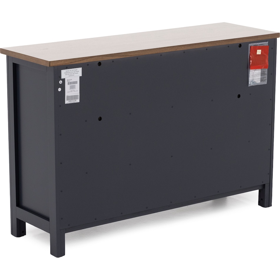 ashy two tone slate blue & brown double   