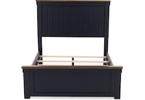 ashy two tone slate blue & brown full bed package pfp  