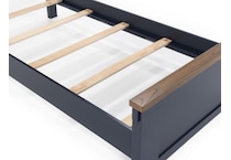 ashy two tone slate blue & brown twin bed package ptp  