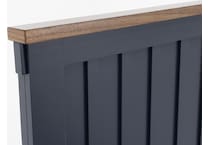 ashy two tone slate blue & brown twin bed package ptp  