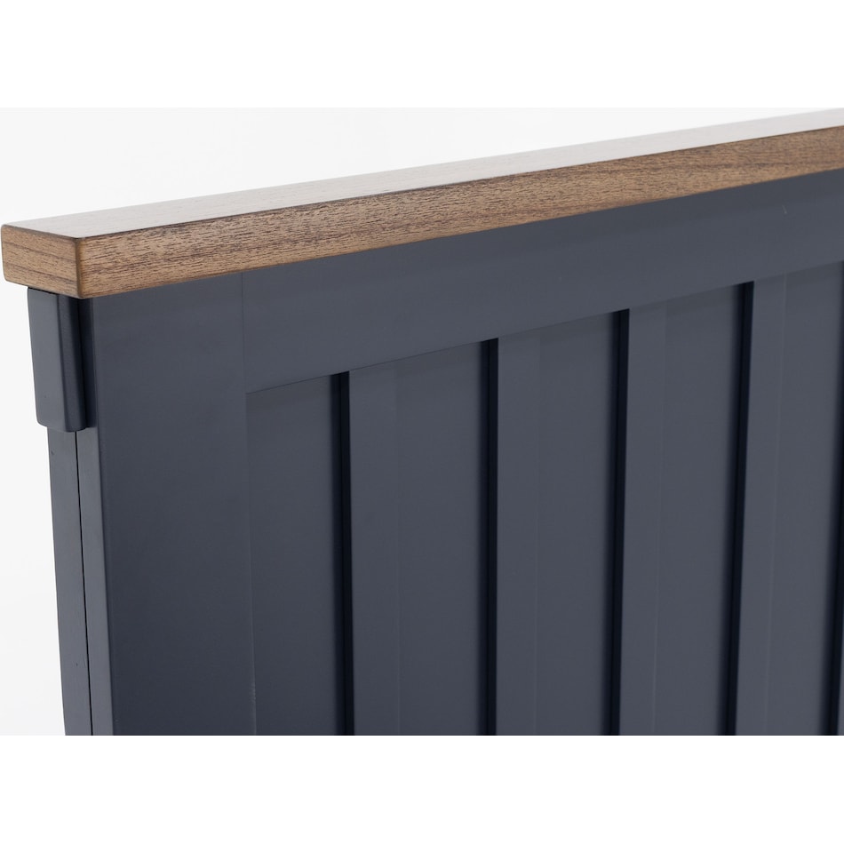 ashy two tone slate blue & brown twin bed package ptp  