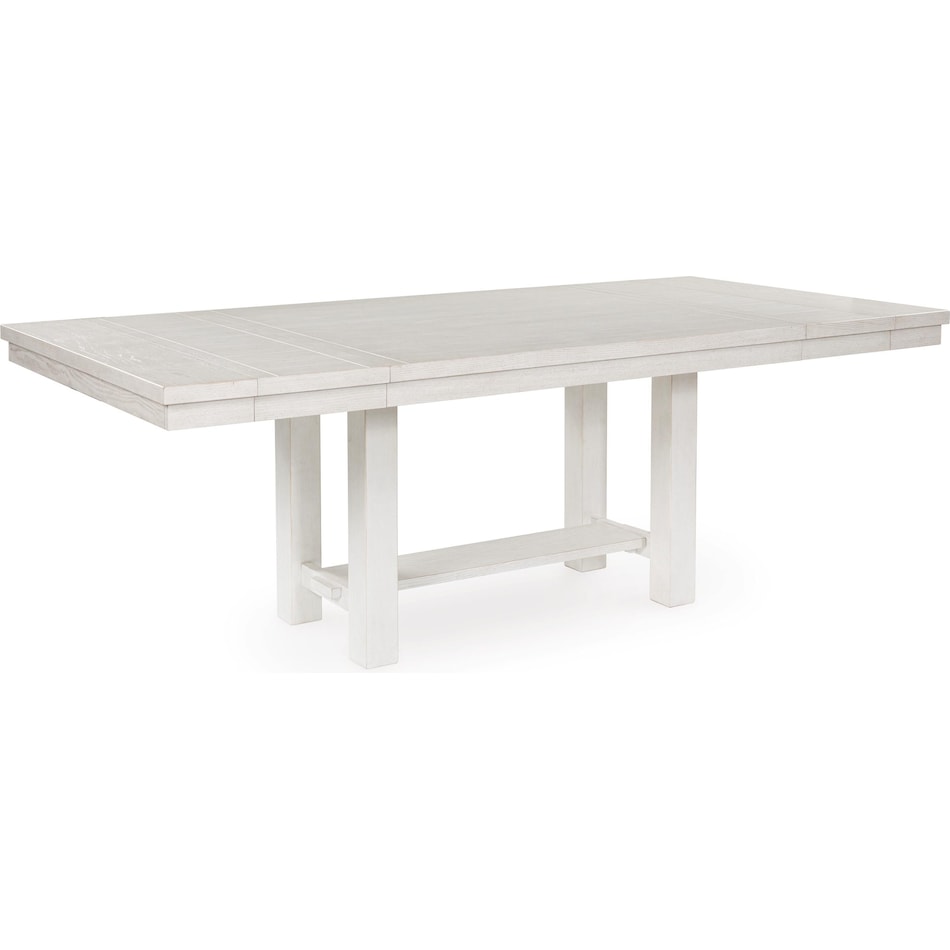 ashy white inch standard height rectangle   