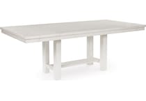ashy white inch standard height rectangle   