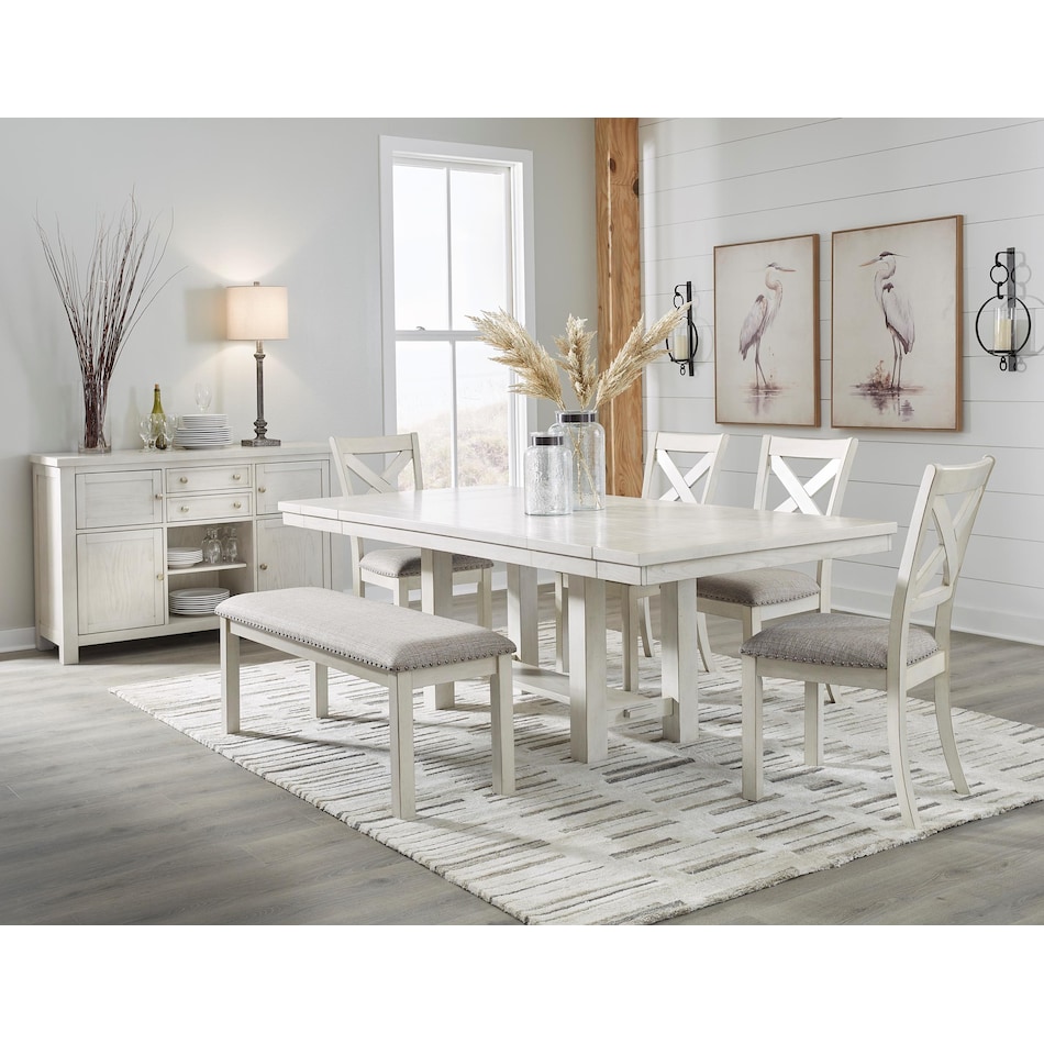 ashy white inch standard height rectangle   