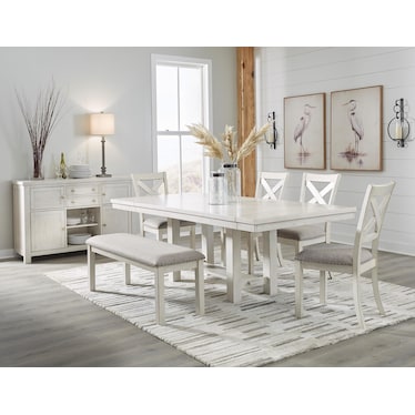 Luna 62-74-86" Dining Table