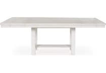 ashy white inch standard height rectangle   