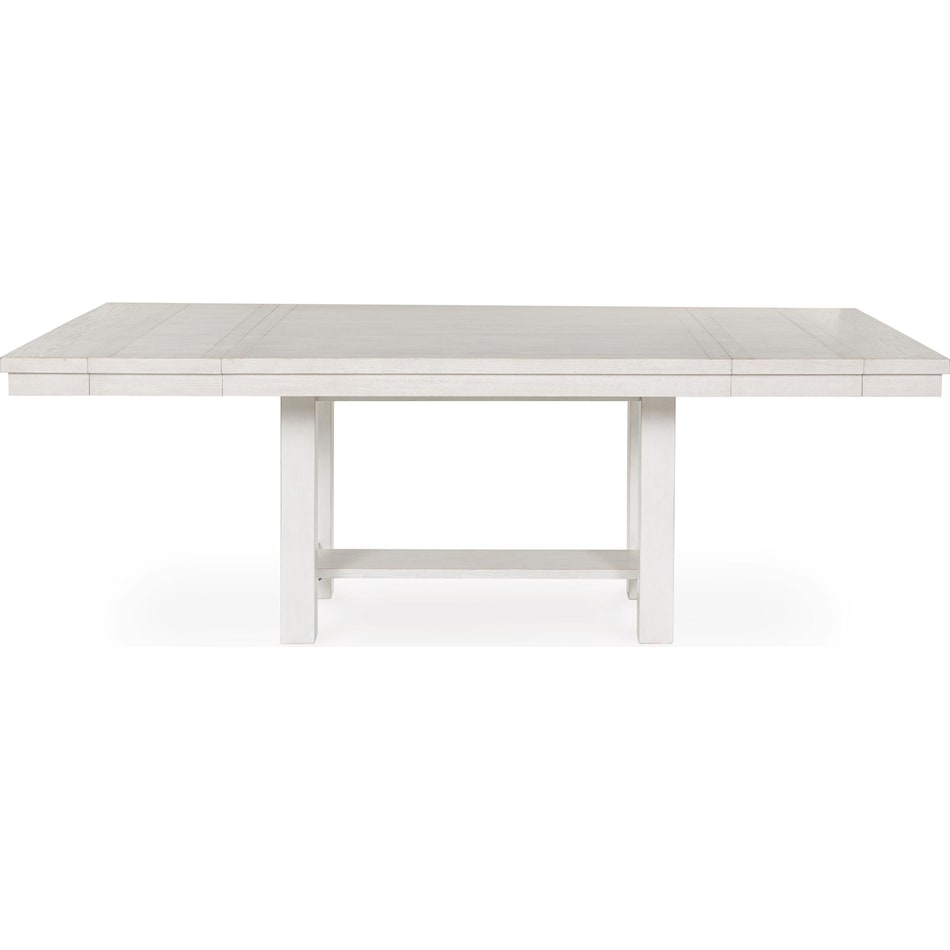 ashy white inch standard height rectangle   