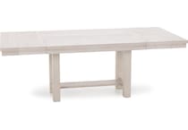 ashy white inch standard height rectangle   