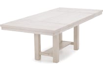 ashy white inch standard height rectangle   