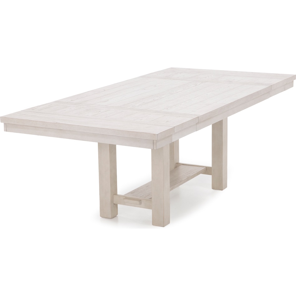 ashy white inch standard height rectangle   