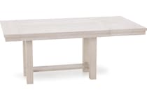 ashy white inch standard height rectangle   