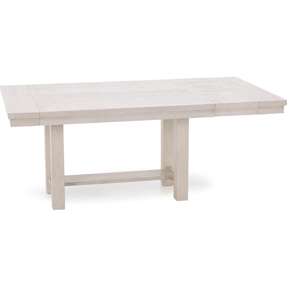 ashy white inch standard height rectangle   