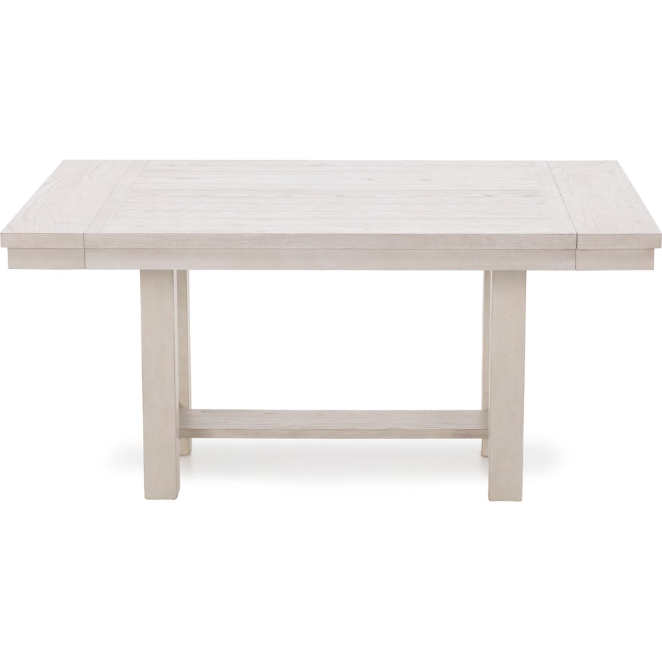 ashy white inch standard height rectangle   