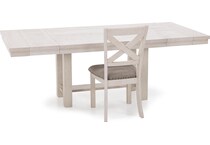 ashy white inch standard height rectangle   