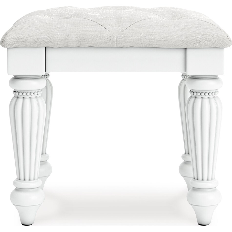 ashy white chair stool   