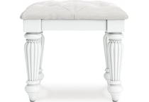 ashy white chair stool   