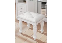 ashy white chair stool   