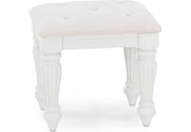 ashy white chair stool   