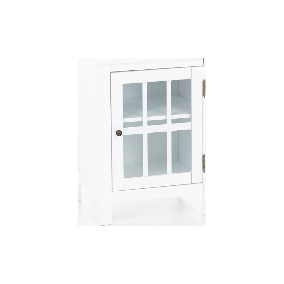 ashy white chests cabinets   
