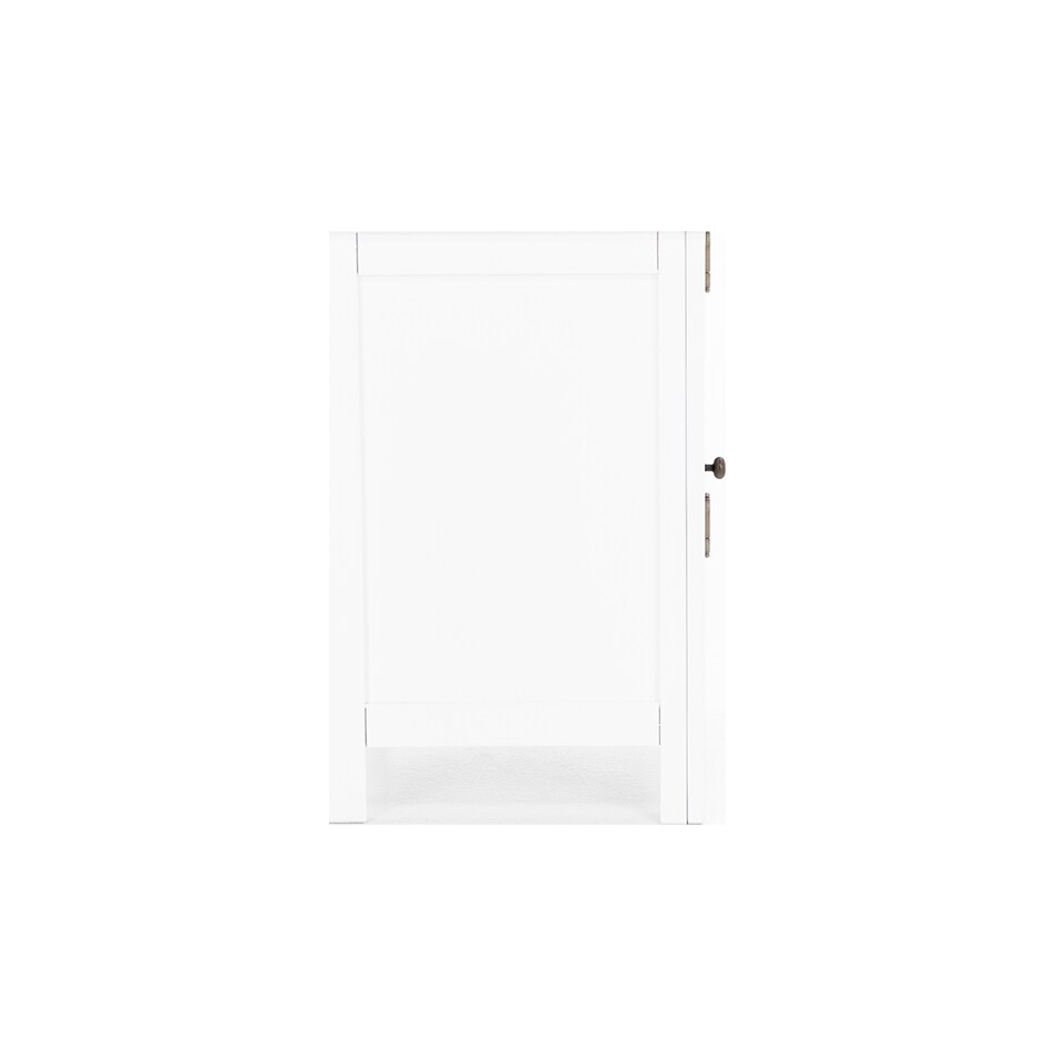 ashy white chests cabinets   