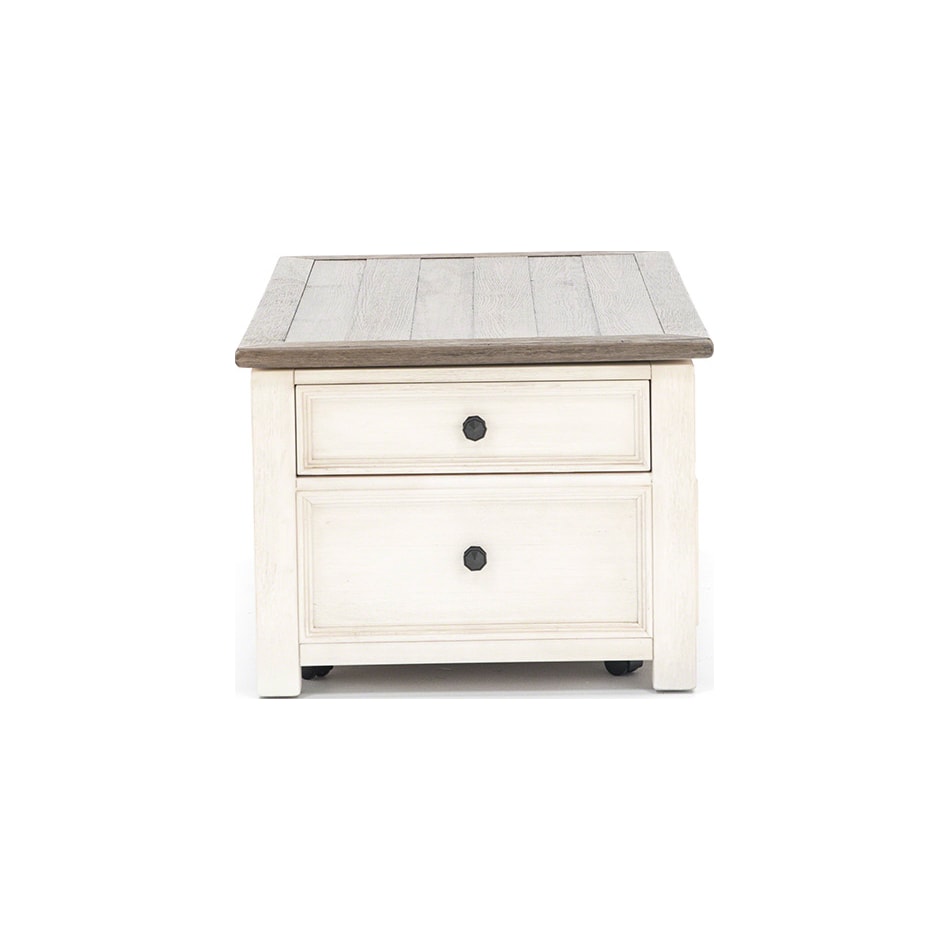 ashy white cocktail table t  
