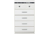 ashy white drawer   
