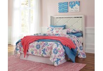 ashy white full bed package f  