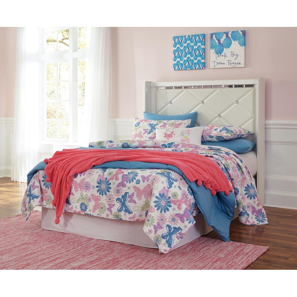 ashy white full bed package f  