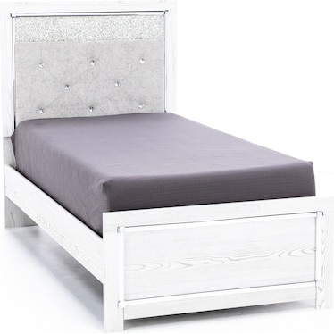 Alexa Upholstered Panel Bed