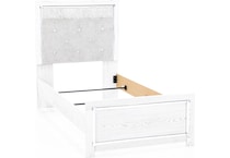 ashy white full bed package f  