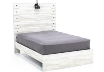 ashy white full bed package fp  