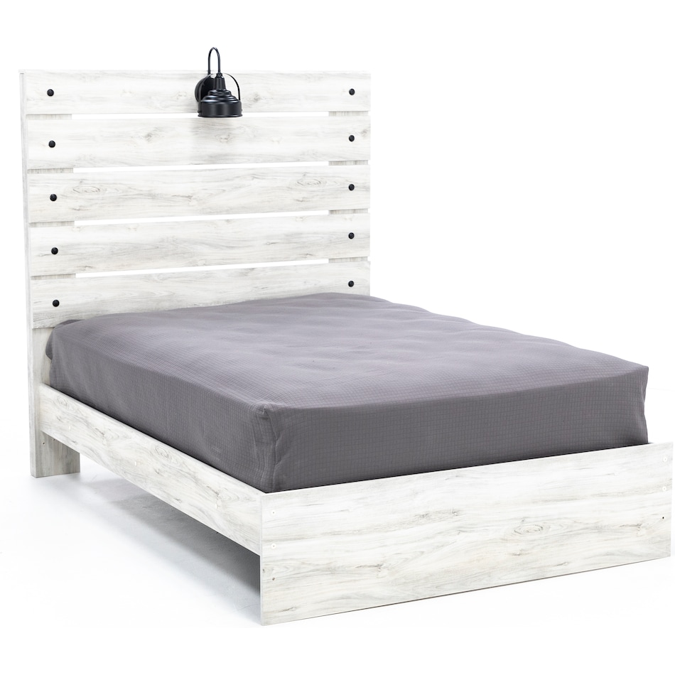 ashy white full bed package fp  
