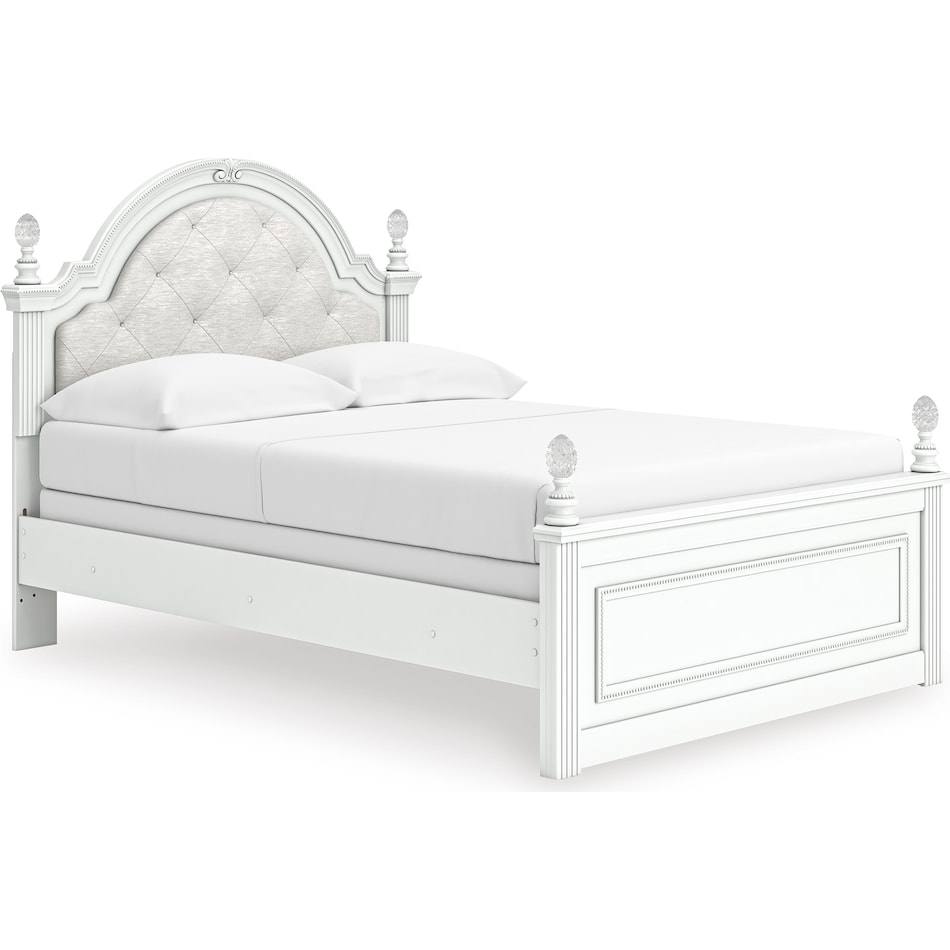 ashy white full bed package ufp  