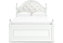 ashy white full bed package ufp  