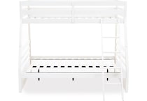 ashy white full bunk bed package tfp  