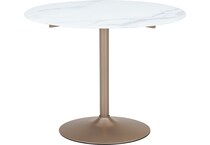 ashy white gold inch standard height round oval   