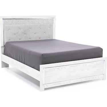 Alexa Upholstered Panel Bed