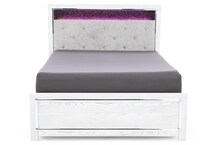 ashy white king bed package k  