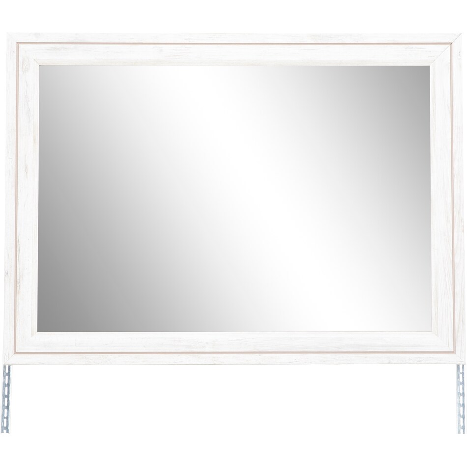 ashy white mirror   