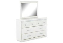 ashy white mirror   