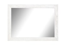 ashy white mirror   