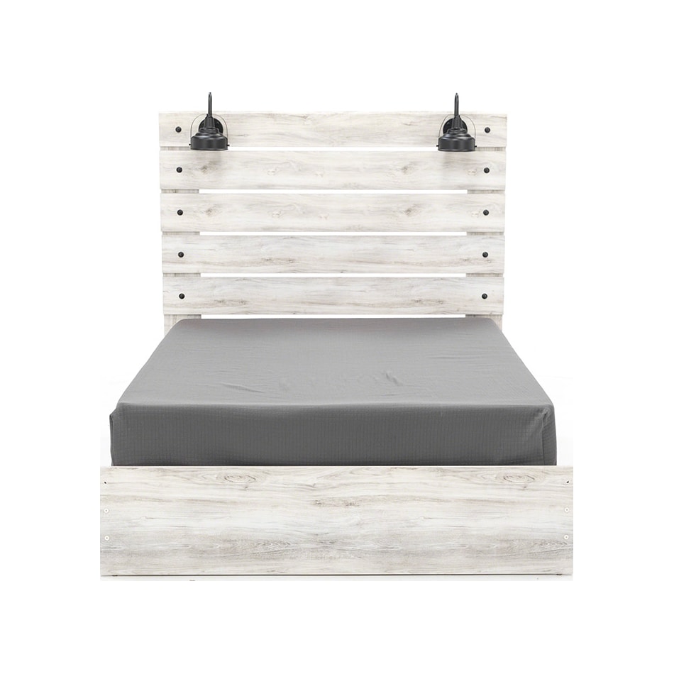 ashy white queen bed package q  