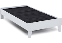ashy white queen bed package pqp  
