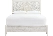 ashy white queen bed package qp  