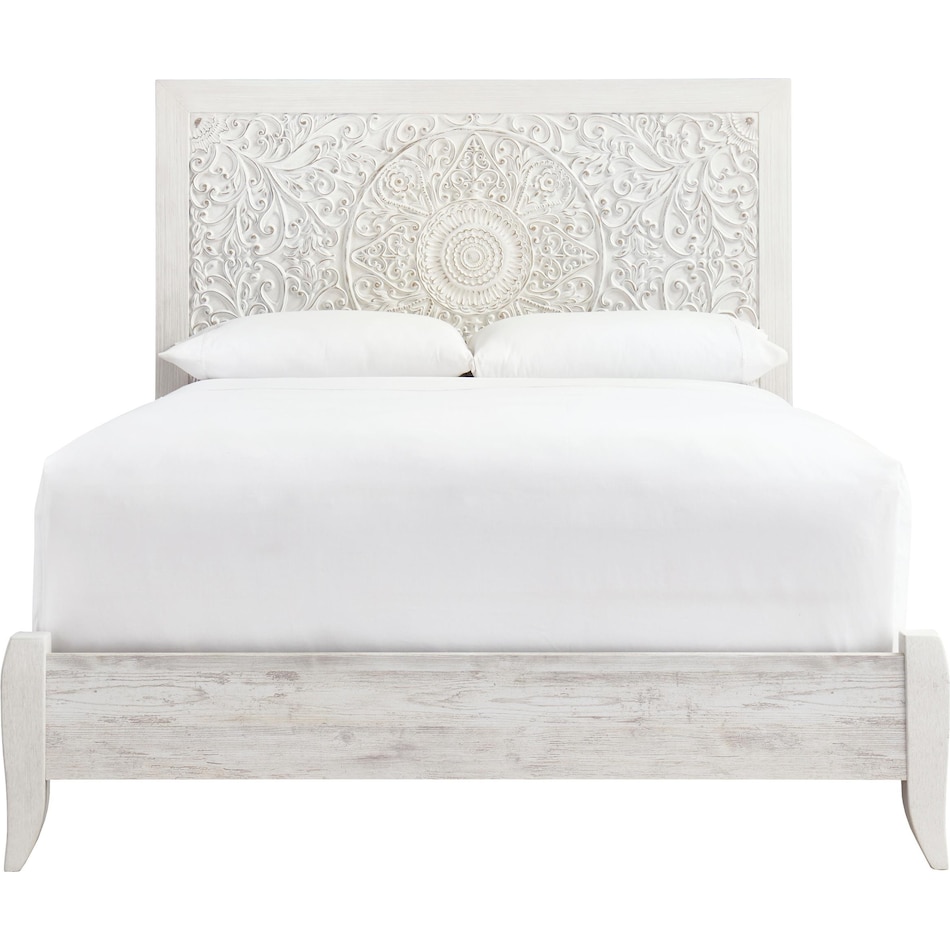 ashy white queen bed package qp  