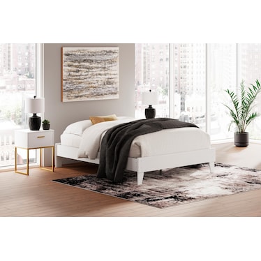 Logan Queen Platform & 9 Slats