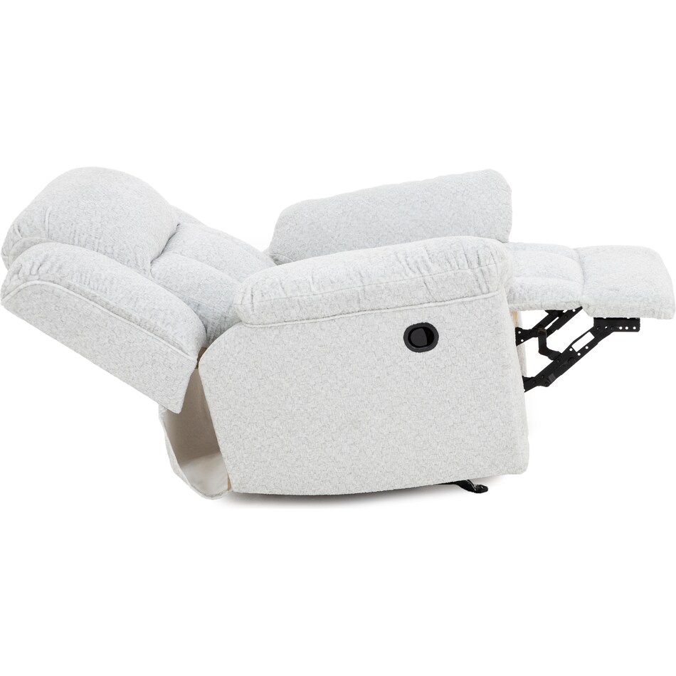 ashy white recliner z  