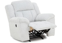 ashy white recliner z  