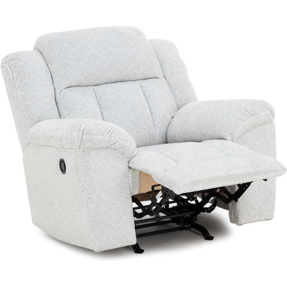 ashy white recliner z  