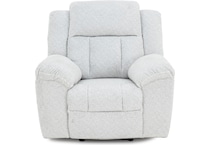 ashy white recliner z  
